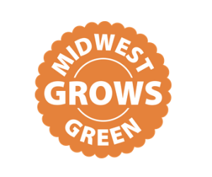 Midwest Grows Green logo.